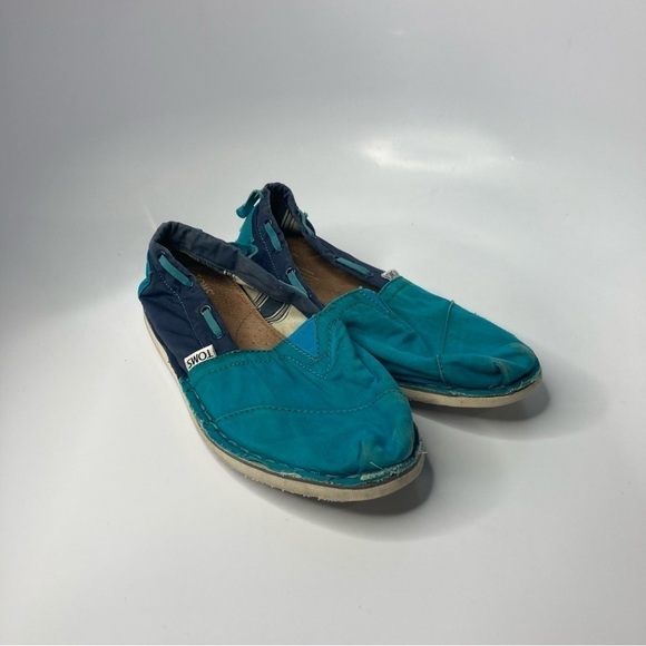 Toms color block slip on shoes size 8 - Picture 2 of 8